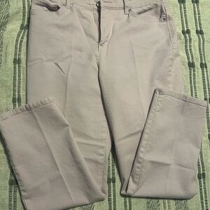 Gloria Vanderbilt Amanda Women's Straight Leg Lavender Straight Jeans Sz 12 Chic